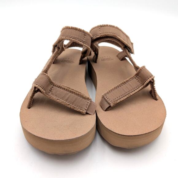 Teva Flatform Universal Sandals Women's Hook & Loop Sand Dune Size US6 EU37 - Picture 13 of 14